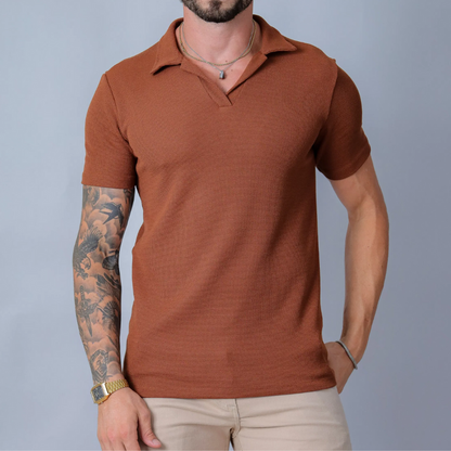 Palais™ V-Knit Poloshirt