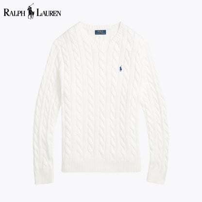 𝑅𝐿 Classic Cable-Knit Sweater