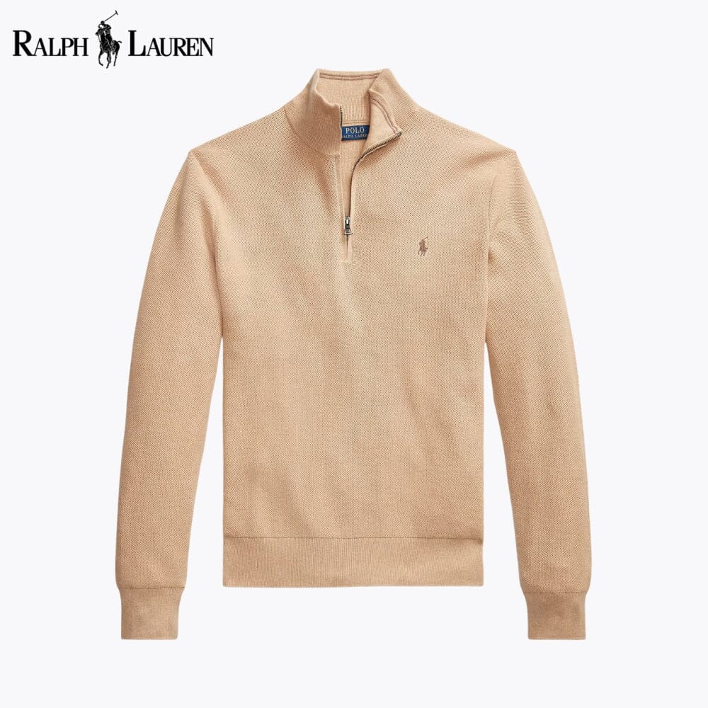 𝑅𝐿 Classic Quarter-Zip Sweater